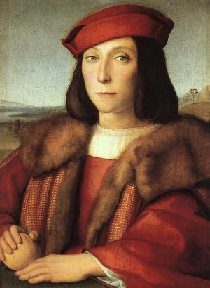 Portrait of a Man with an Apple (possibly Francesco Maria della Rovere), 1503-04