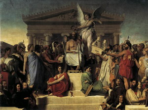 The Apotheosis of Homer 1827