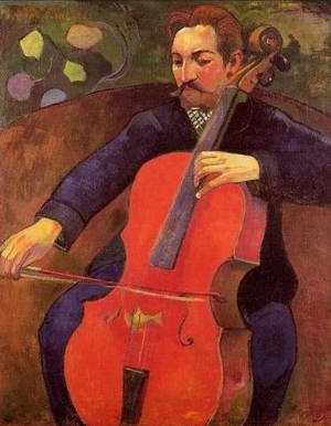 The Cellist Aka Portrait Of Fritz Scheklud