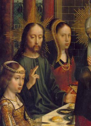 The Marriage at Cana (DETAIL of Christ)