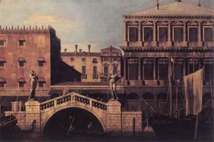 The Ponte della Pescaria and Buildings on the Quay 1742-44