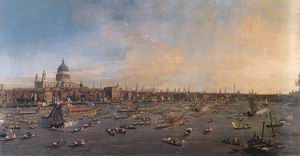 The Thames and the City 1746-47