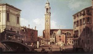 View of Campo Santi Apostoli 1730s