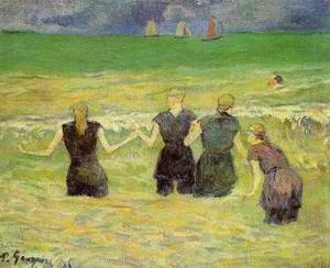 Women Bathing Dieppe