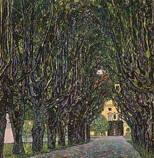 Avenue in Schloss Kammer Park, 1912