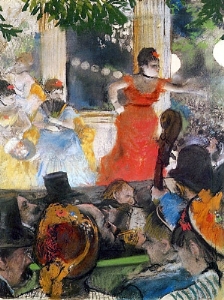 Cafe Concert At Les Ambassadeurs 1876-77