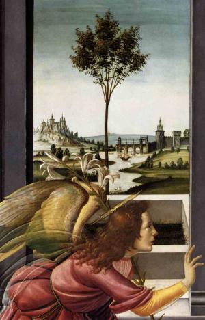 Cestello Annunciation (detail)1489-90