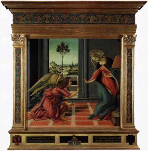 Cestello Annunciation (in frame)1489-90