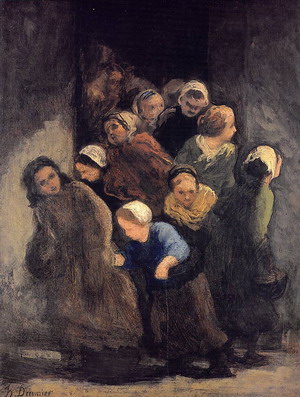 Children Coming Out of School c.1847-48