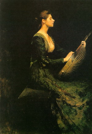 Lady with a Lute, 1886