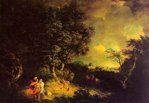 Landscape with Dido and Aeneas 1769