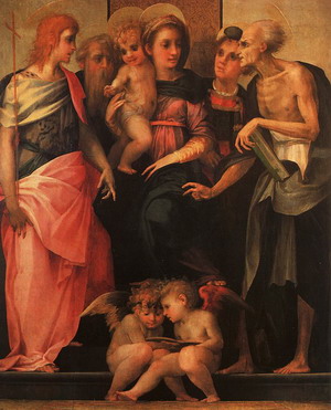 Madonna and Child with Saints 1518