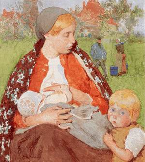 Madonna in the Fields, c. 1895