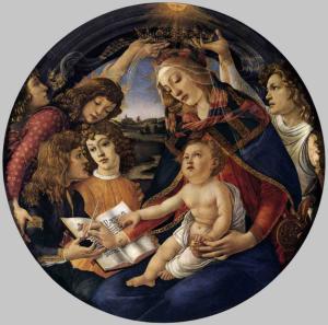 Madonna of the Magnificat (Madonna del Magnificat) 1480-81