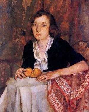 Minna with Fruit 1922