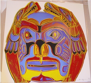 Northwest Coast Mask(Cowboys and Indians) 1986