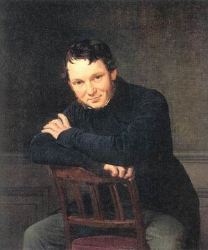 Portrait of the Artist Gottlieb Bindesholl 1834