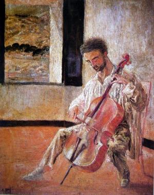 Portrait of the Cellist Ricardo Pichot, 1920