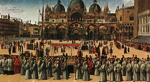 Procession in Piazza S. Marco 1496