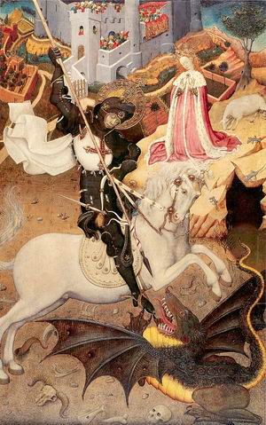 Saint George Killing the Dragon 1430-35