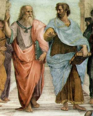 School of Athens (Detail of Plato and Aristotle) 1511