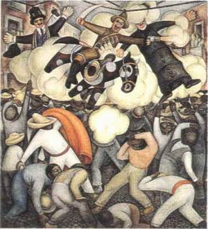 The Burning of the Judases, 1924