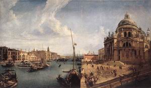 The Grand Canal near the Salute 1733-35
