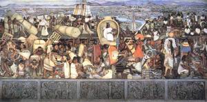 The Great City of Tenochtitlan, 1945