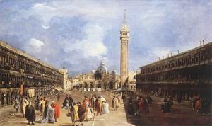 The Piazza San Marco towards the Basilica 1760-65