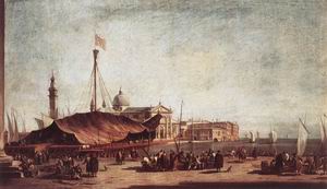 The Piazzetta, Looking toward San Giorgio Maggiore c. 1758