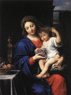 The Virgin of the Grapes 1640s