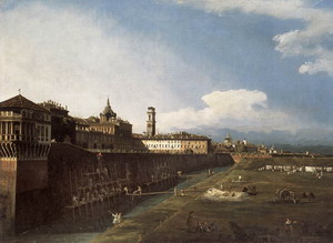 View of Turin near the Royal Palace 1745