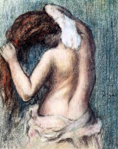 Woman Drying Herself 1906