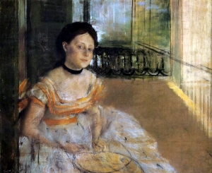 Woman Seated on a Balcony 1872