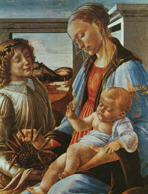 Madonna and Child with an Angel, after 1469