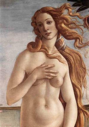 The Birth of Venus (detail) c.1485