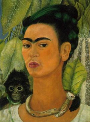 Self-portrait with Monkey,1938