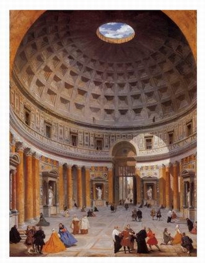 Interior of the Pantheon, Rome