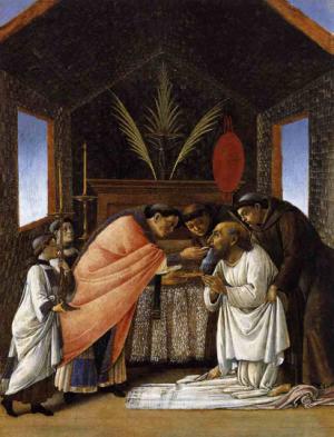Last Communion of St Jerome c.1495