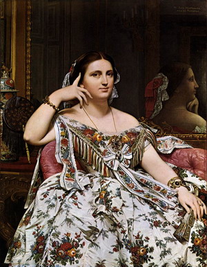 Madame Moitessier 1856