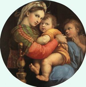 Madonna della Sedia, approx. 1518