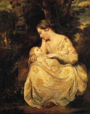 Mrs Richard Hoare and Child. 1763