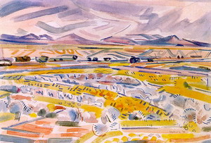 Ranchos de Taos Landscape, 1933