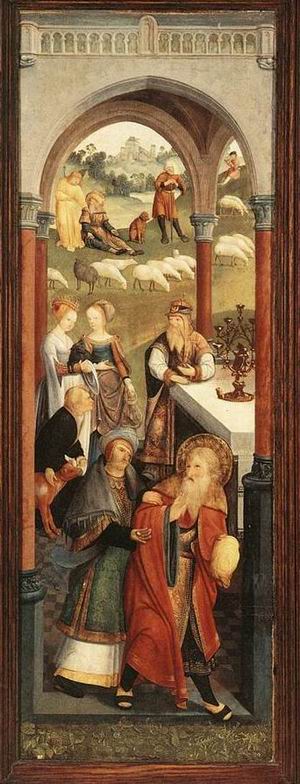 Scenes from the Life of Joachim and Anna(left) c. 1500