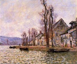 The Bend of the Seine at Lavacourt Winter 1879