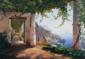 View to the Amalfi coast