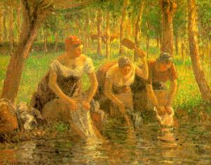 Washerwomen Eragny-sur-Epte 1895