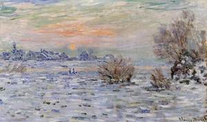 Winter on the Seine Lavacourt 1879-1880