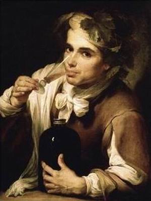 Young Man Drinking