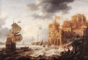 An Oriental Harbour 1650-52